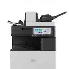 A Ricoh multifunction office copier.