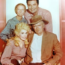 Jed Clampett, the fictional central character from The Beverly Hillbillies