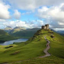 A landscape from the Scottish Highlands
