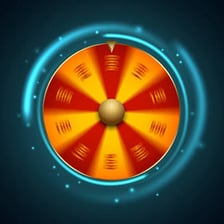 A wheel spinning around its center