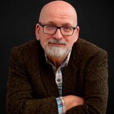 Portrait of author Roddy Doyle