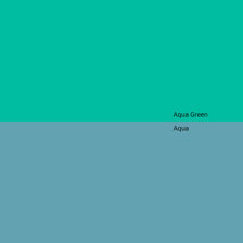 A blue-green aqua color swatch