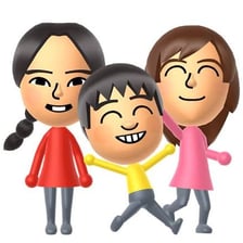 A stylized Nintendo Mii avatar.