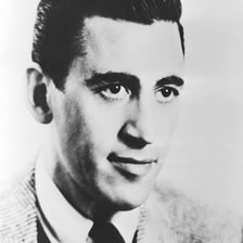 A portrait of author J. D. Salinger