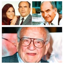 Portraits of actors Ed Asner, Ed O’Neill, and Ed Harris
