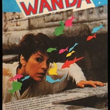 Promotional artwork for the film A Fish Called Wanda.