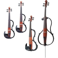 A viola among the instruments of a string quartet.
