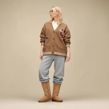 A pair of UGG Classic sheepskin boots.