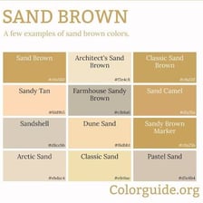 Pale yellow-brown beach sand in natural light.