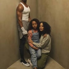 Actress Tessa Thompson as Bianca Taylor in the Creed film series