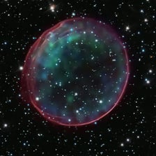 An object positioned at the center of an open space