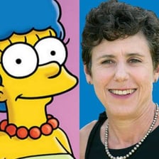 Julie Kavner, the voice actor for Marge Simpson