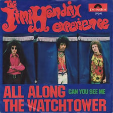 Jimi Hendrix performing “All Along the Watchtower.”