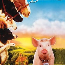 The pig character from the 1995 film Babe