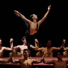 A ballet performance associated with choreographer Maurice Béjart