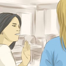 A person accusing another person of lying