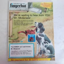 A vintage Fingerhut mail-order catalog