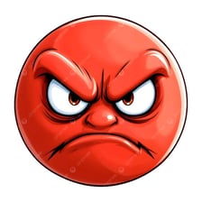 An illustration of a person showing anger and frustration