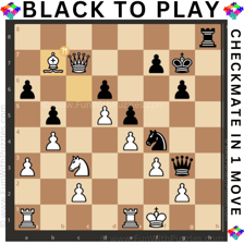 A person rapidly considering a move on a chessboard.