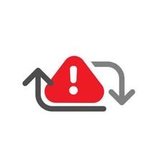 A simple illustration representing a mistake or error