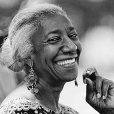 A portrait of chef and cookbook author Edna Lewis