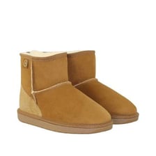 A pair of UGG sheepskin-lined boots