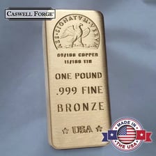 Bronze metal objects alongside copper and tin materials