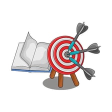 Targets representing goals and objectives