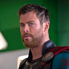 Chris Hemsworth portraying Thor