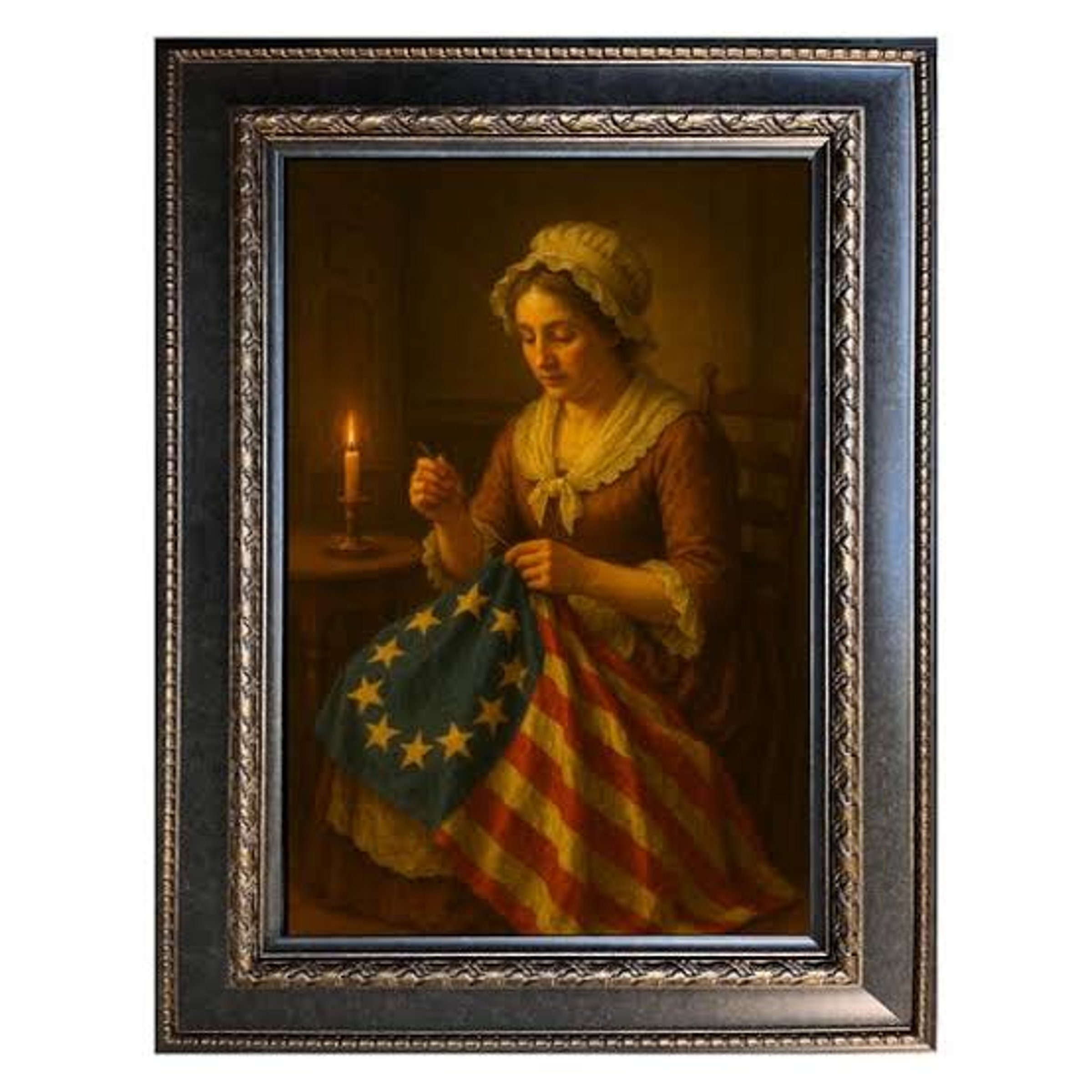 Flag-maker Betsy — LA Times Mini Crossword Answer