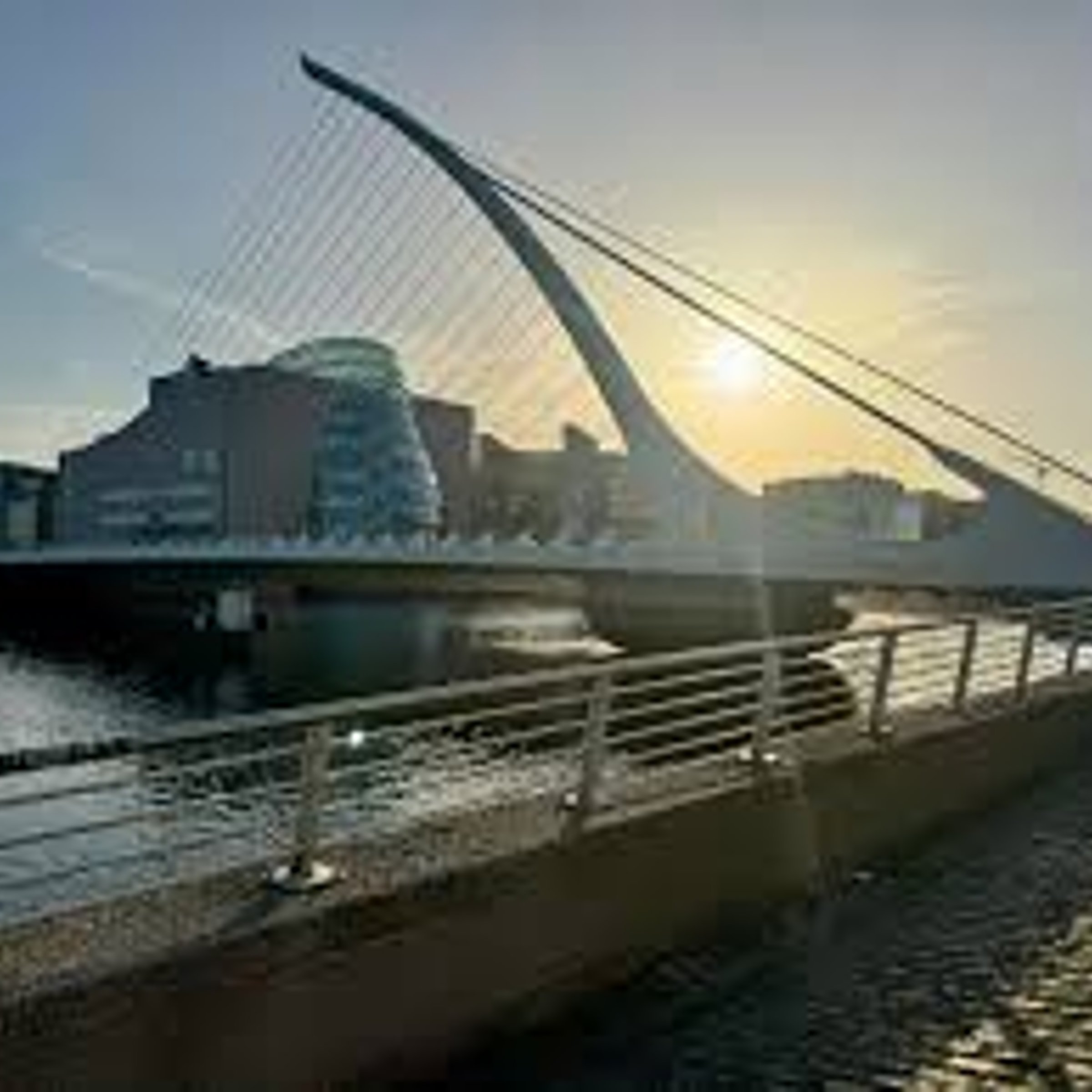 Instrument that inspired the shape of Ireland's Samuel Beckett Bridge ...