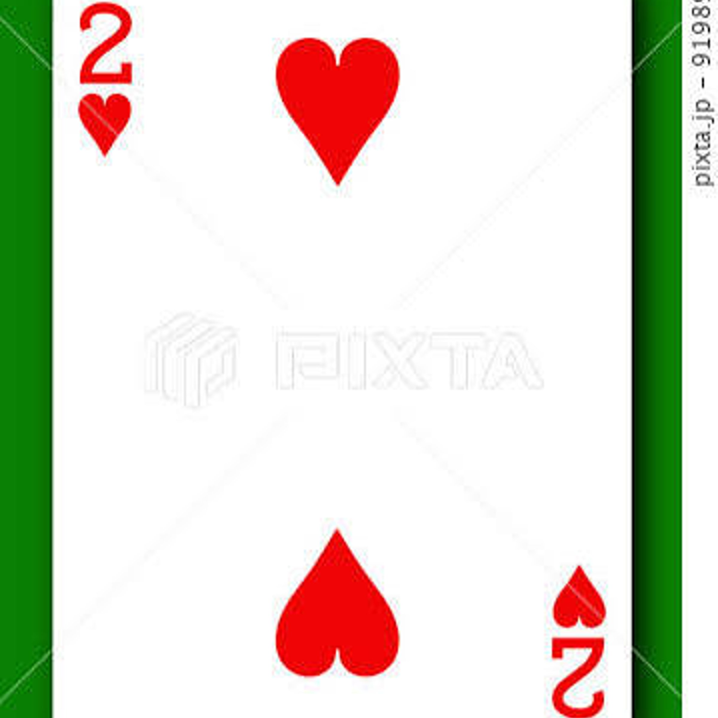 Card with two pips — LA Times Crossword Answer