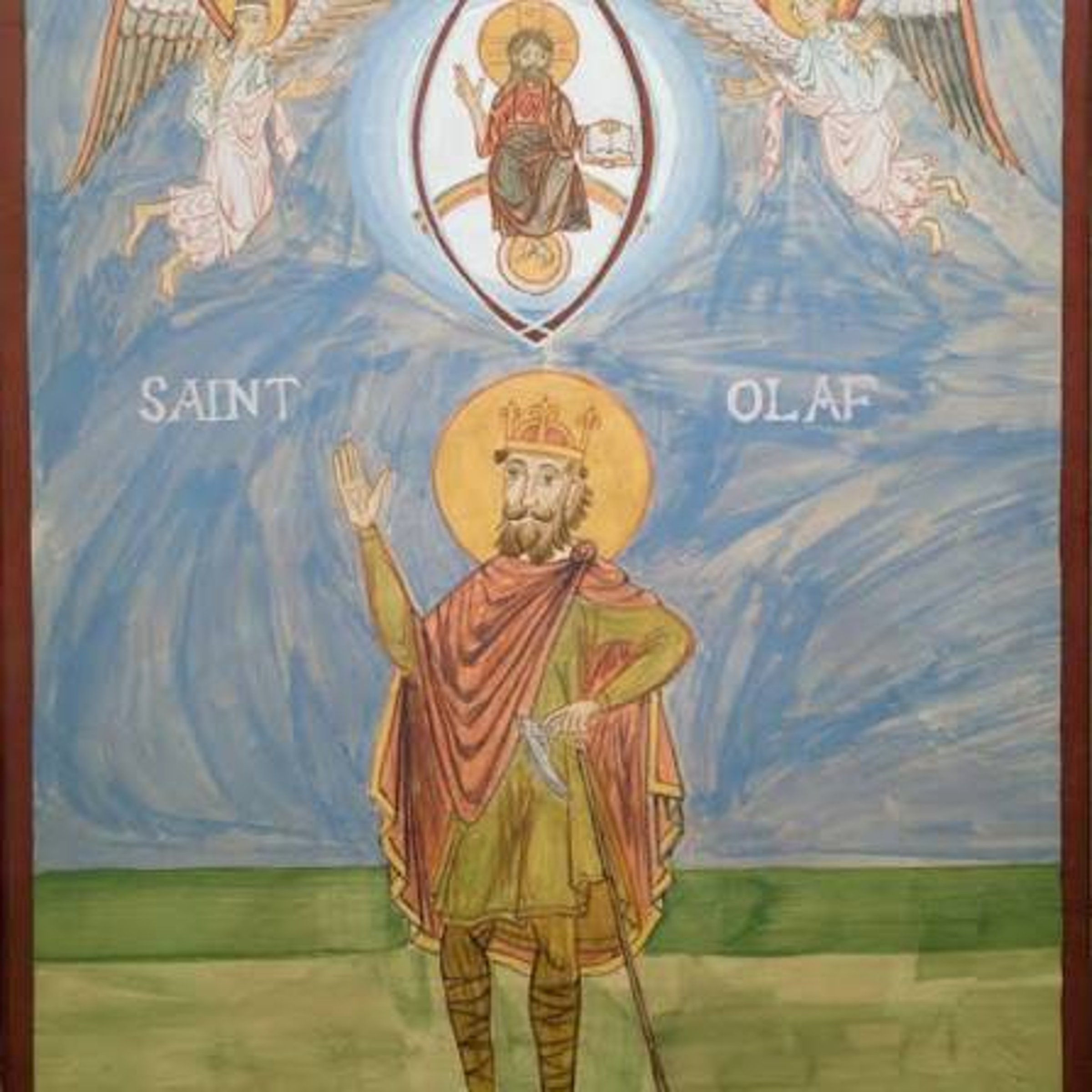 Patron saint of Norway — LA Times Crossword Answer