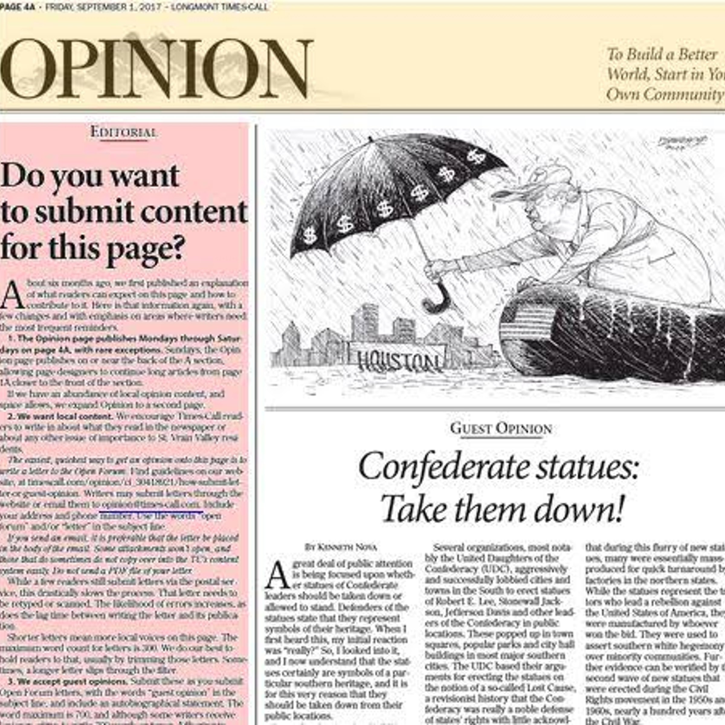 POV columns — USA Today Crossword Answer