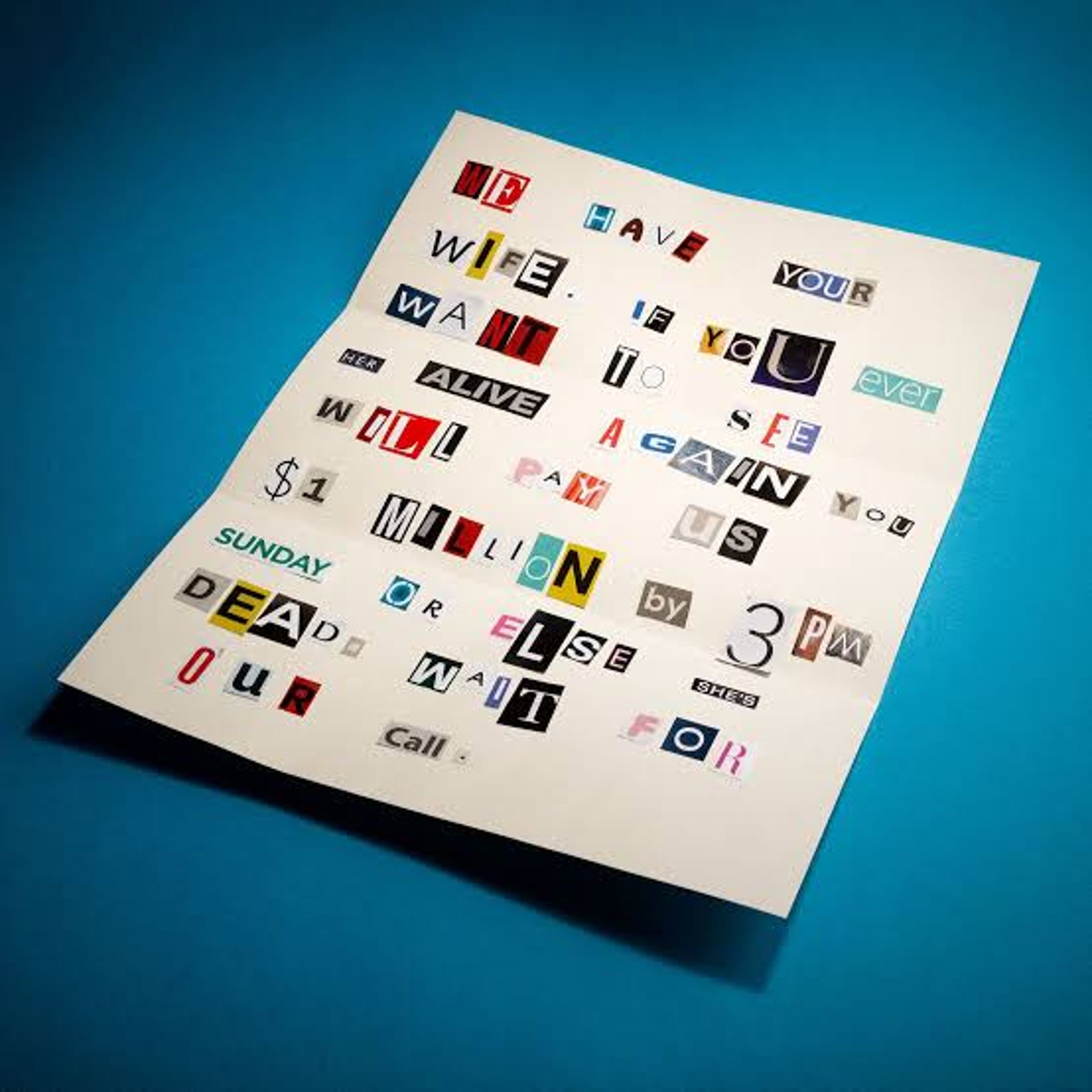 Ransom note writer — WSJ Crossword Answer