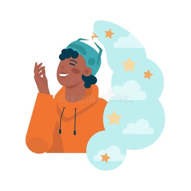 A person gazing off distractedly, suggesting a dreamy or absent-minded manner.