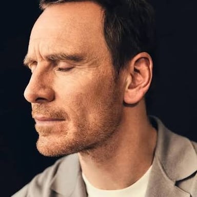 Portrait of actor Michael Fassbender.