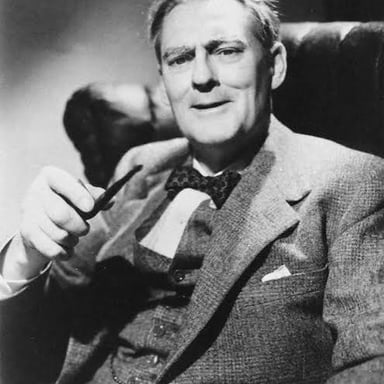 Portrait of actor Lionel Barrymore.