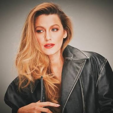 A portrait of actress Blake Lively.