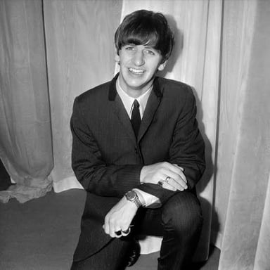 Ringo Starr, the Beatles’ drummer.