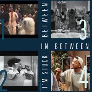 Actors performing a scene from a continuing television drama
