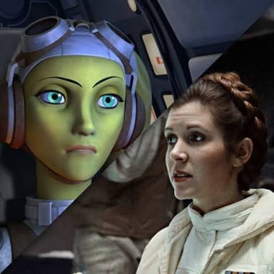 Star Wars Resistance fighters associated with Princess Leia.