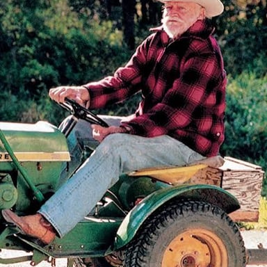 Richard Farnsworth as Alvin Straight in The Straight Story
