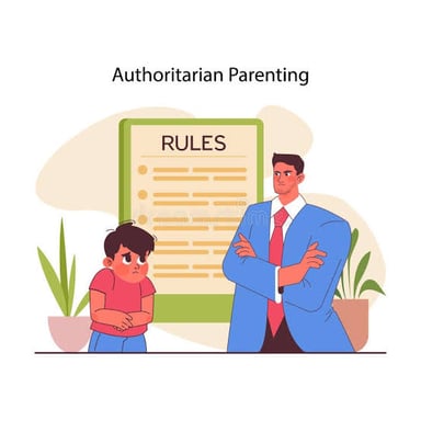 A simple illustration showing rules being enforced loosely.