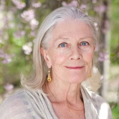 Portrait of actress Vanessa Redgrave.
