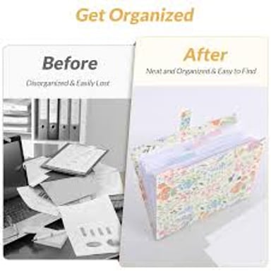 A folder holds a collection of organized papers and documents.
