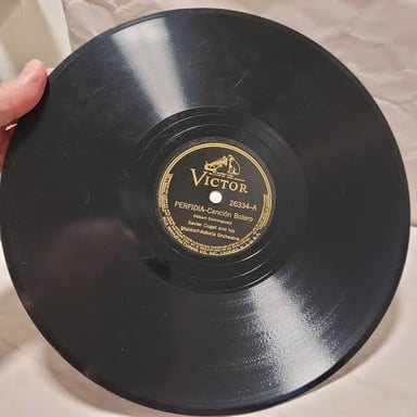 A record associated with a recording of the bolero song “Perfidia.”