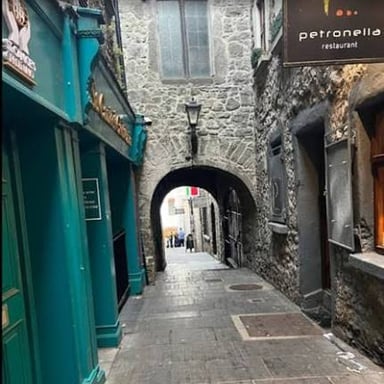 A street in Kilkenny, Ireland.