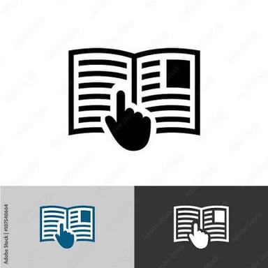 An open printed manual showing pages of instructions.