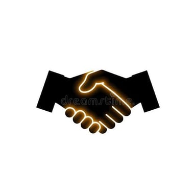 Two business partners shaking hands to represent an affiliation
